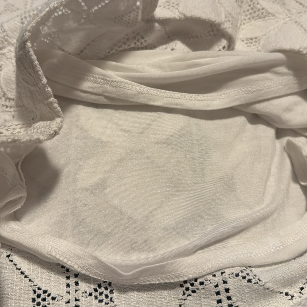 Banana Republic White Textured Dress - Picture 5 of 6